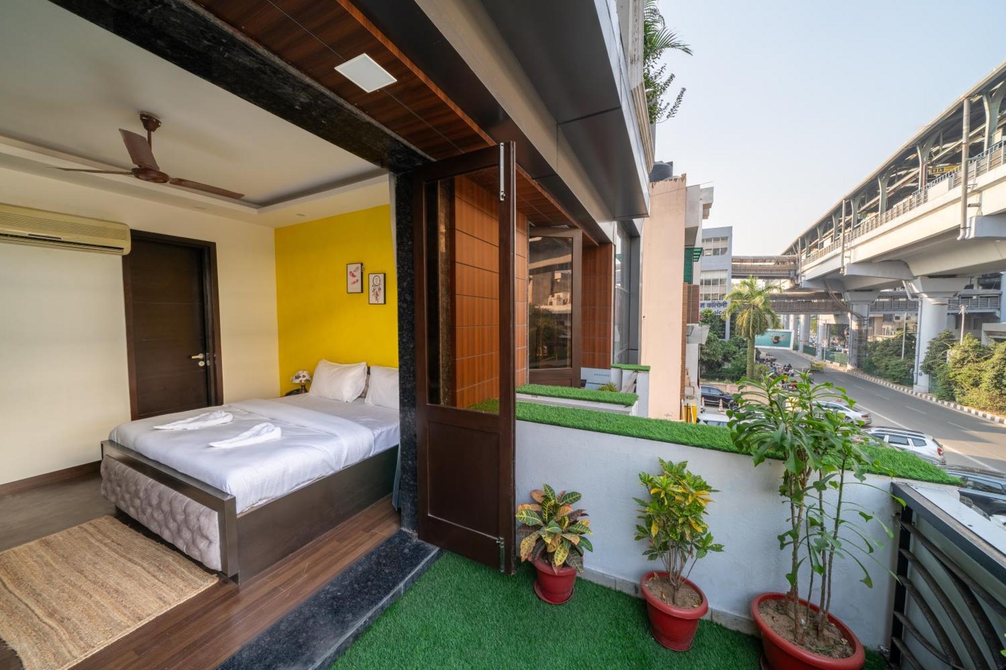 Lime Boutique B&B Gk-1 At Kailash Colony Metro , Greater Kailash Near Eros Hotel Nehru Place New Delhi Buitenkant foto
